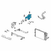 OEM Dodge Caliber Housing Diagram - 4884853AD