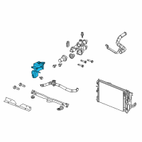 OEM Dodge Caliber Bottle-COOLANT Recovery Diagram - 5058156AI