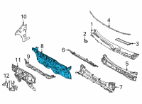 OEM 2021 Nissan Rogue Dash COMPL-Lower Diagram - F7300-6RAMA
