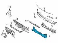 OEM Nissan Rogue Dash Upper Diagram - F7100-6RRMA