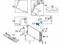 OEM 2022 Hyundai Elantra Filler Neck Assembly-Radiator Diagram - 25329-AA400