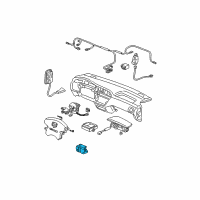 OEM 2004 Honda Odyssey Sensor Assy., FR. Diagram - 77930-S0X-A82