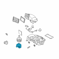 OEM 2006 Ford Mustang Blower Motor Diagram - 5R3Z-19805-A