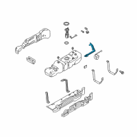 OEM 2015 Ford F-350 Super Duty Filler Pipe Diagram - BC3Z-9034-EG