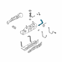 OEM 2016 Ford F-350 Super Duty Filler Pipe Diagram - BC3Z-9034-EG