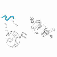 OEM 2016 Infiniti QX50 Hose-Booster Diagram - 47474-1BN2E