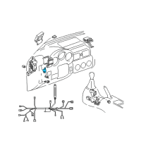 OEM Toyota MR2 Spyder Relay Diagram - 81980-17010