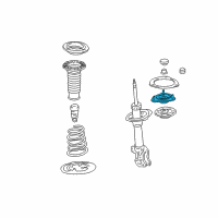 OEM Scion Upper Mount Diagram - 48609-21070