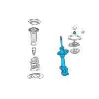 OEM 2012 Scion tC Strut Diagram - 48510-80640