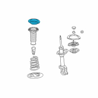 OEM Scion Spring Insulator Diagram - 48471-0R010