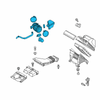 OEM 2017 Kia Sorento Hose Assembly-Air Intake Diagram - 28130C5200