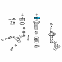 OEM Toyota Prius Plug-In Upper Seat Diagram - 48471-42010