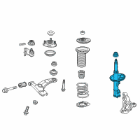 OEM 2014 Toyota Prius V Strut Diagram - 48510-80626