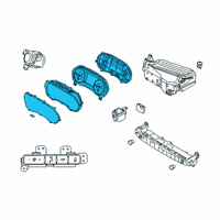 OEM 2022 Hyundai Palisade Cluster Assembly-Instrument Diagram - 94011-S8640