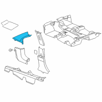 OEM Jeep Molding-Windshield GARNISH Diagram - 1LL88DW1AD