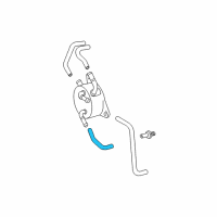 OEM 2011 Toyota Camry Outlet Hose Diagram - 32942-33080