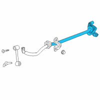 OEM Jeep Liberty Bar-Front Diagram - 68070134AA