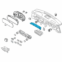OEM 2012 Hyundai Equus Switch Assembly-Hazard Diagram - 93790-3N200