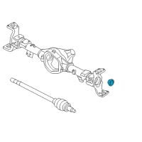 OEM 2002 GMC Sierra 2500 Axle Seal Diagram - 26091741