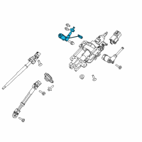OEM 2020 Lincoln Navigator Actuator Diagram - FL3Z-3F840-D
