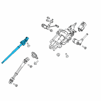 OEM 2019 Ford F-150 Upper Shaft Diagram - HL3Z-3E751-G