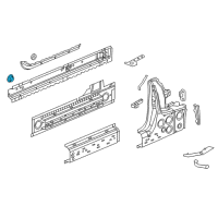 OEM 2021 Cadillac XT4 Lift Gate Plug Diagram - 90242083