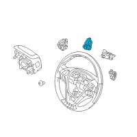 OEM 2016 Ford Police Interceptor Sedan Switch Assembly Diagram - DG1Z-9C888-BA