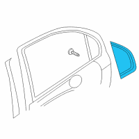 OEM Chevrolet Aveo Trim Molding Diagram - 96649125