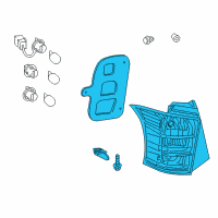 OEM Scion Lens & Housing Diagram - 81561-74101