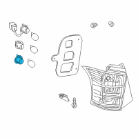 OEM Scion Socket Diagram - 81675-22050