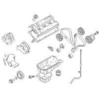 OEM 2005 Kia Sedona Gasket-Timing Belt Cover Diagram - 2136339501