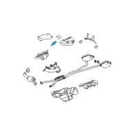 OEM 2009 Cadillac CTS Shield-Starter Heat Diagram - 12640660