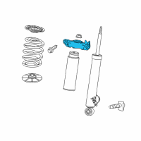 OEM 2015 Buick LaCrosse Strut Mount Diagram - 22834079