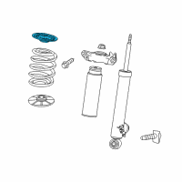 OEM 2015 Buick LaCrosse Insulator, Rear Coil Spring Diagram - 13322645