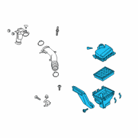 OEM 2017 Ford Edge Lower Housing Diagram - H2GZ-9600-A