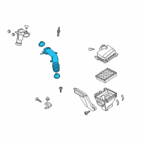 OEM 2017 Ford Edge Inlet Tube Diagram - F2GZ-9B659-D