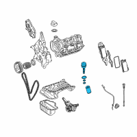 OEM Dodge Sprinter 3500 Filter-Oil Diagram - 68013926AA