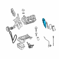 OEM Dodge Sprinter 2500 Filter-Oil Diagram - 68033097AA