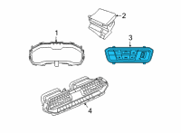 OEM 2021 BMW X7 CONTROL ELEMENT LIGHT Diagram - 61-31-5-A16-B02