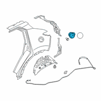 OEM Nissan Base FILLR Lid Diagram - 78120-5RB0A