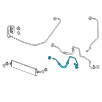 OEM GMC Acadia Hose & Tube Assembly Diagram - 84389087