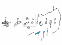 OEM 2022 Ford Bronco Sport ARM ASY - WIPER Diagram - M1PZ-17526-C