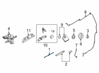 OEM 2021 Ford Bronco Sport BLADE ASY - WIPER Diagram - M1PZ-17528-FA