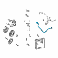 OEM Ford Liquid Line Diagram - 6C3Z-19835-BA