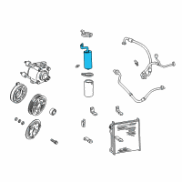 OEM 2002 Ford F-250 Super Duty Dehydrator Diagram - 6C3Z-19C836-B