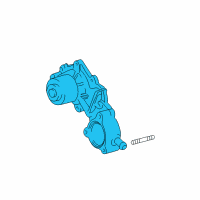 OEM 2002 Toyota Tacoma Water Pump Assembly Diagram - 16100-69398-83