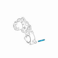 OEM Toyota Tundra Water Pump Assembly Stud Diagram - 90116-08270