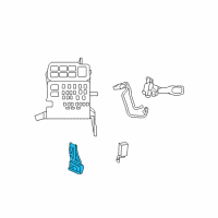 OEM Lexus RX350 Sensor, Laser Radar Diagram - 88210-48023