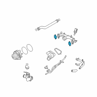 OEM Infiniti QX4 Washer Outlet Diagram - 11062-AL501