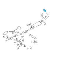 OEM Ford F-150 Extension Diagram - AL3Z-5202-A